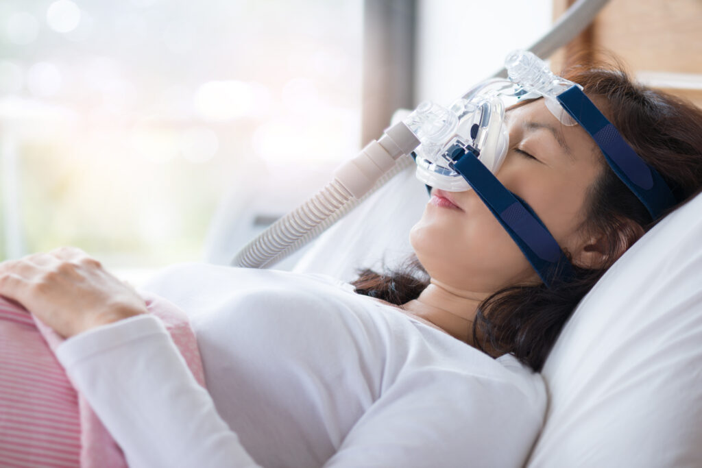 woman with sleep apnea Brentwood, TN